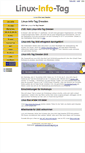 Mobile Screenshot of linux-info-tag.de